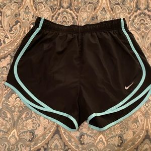 Black/Tiffany Blue Nike Tempo Running Shorts
